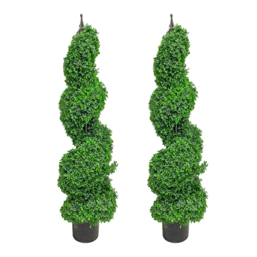 2Pack Spiral Boxwood-DIMENSIONS