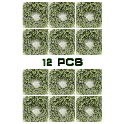 12pack High-Quality Artificial Money Leaf Wreath-002