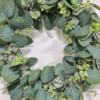 Artificial Eucalyptus & Money Plant Wreath