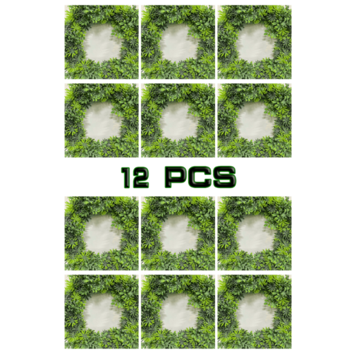 Artificial Podocarpus Wreath-12pcs