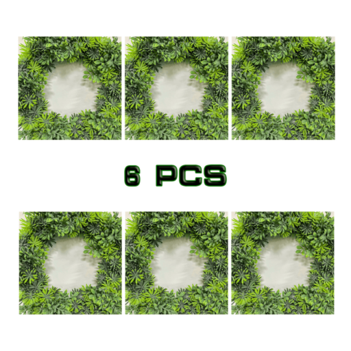 Artificial Podocarpus Wreath-6pcs