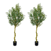 2Pack-High-Quality Artificial Olive Tree