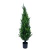 4ft Artificial Cedar Tree – 48″ best Fake Cypress Trees – realistic fake christmas tree