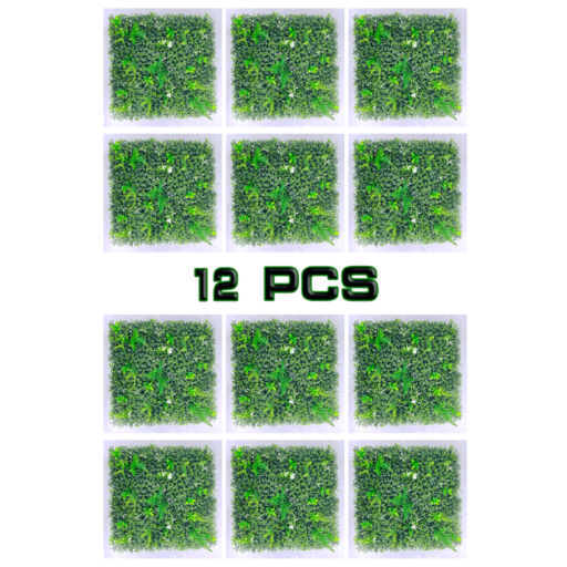 12 PCS High-Quality Artificial Boxwood Hedge Wall-6