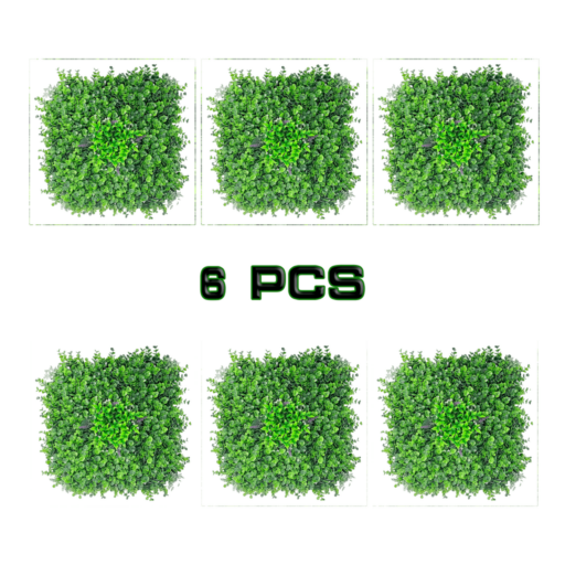 6 PCS High-Quality Artificial Eucalyptus Leaf Hedge Wall 6